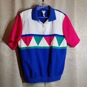 Koret Vintage 80s top blouse sz XL